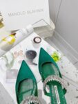 Manolo Blahnik - Lutara Mules Flat