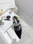 Manolo Blahnik - Lutara Mules Flat