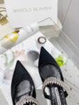 Manolo Blahnik - Lutara Mules Flat