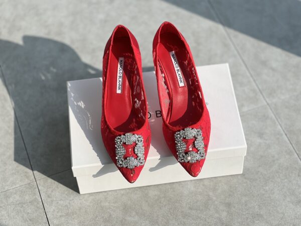 Manolo Blahnik - Hangisi Lace