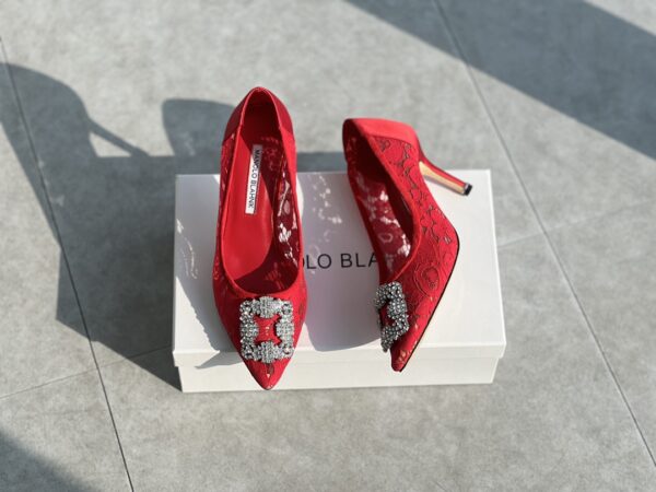 Manolo Blahnik - Hangisi Lace