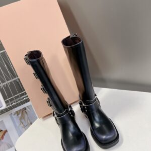 Miu Miu - Leather Boots