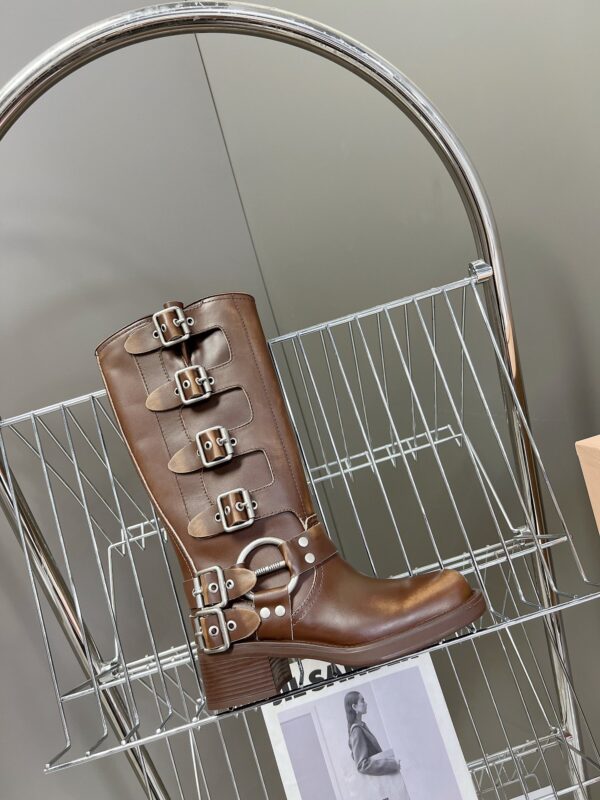 Miu Miu - Leather Boots
