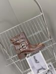 Miu Miu - Vintage-Look Leather Booties