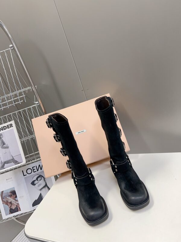 Miu Miu - Suede Boots