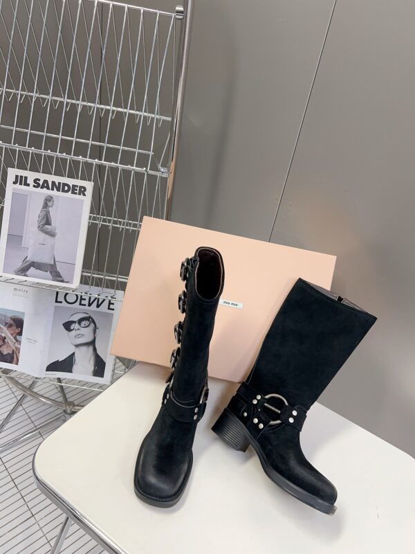Miu Miu - Suede Boots