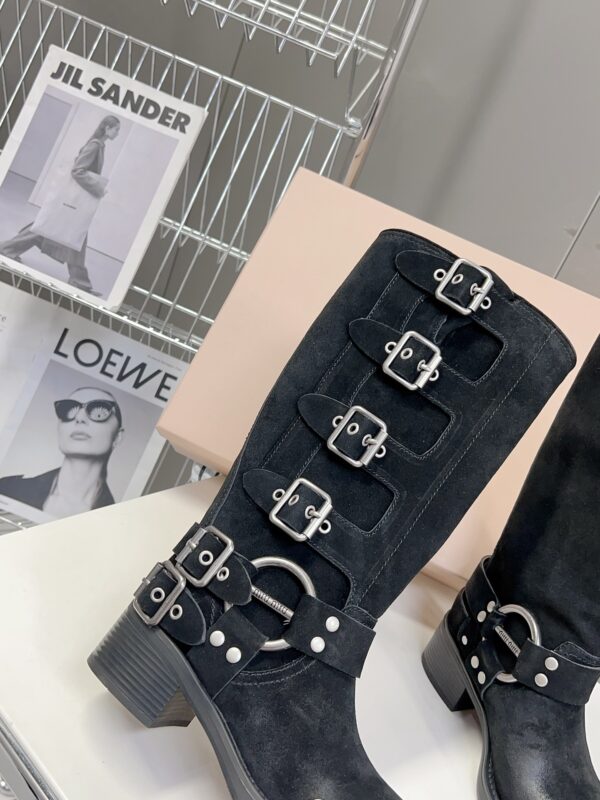 Miu Miu - Suede Boots