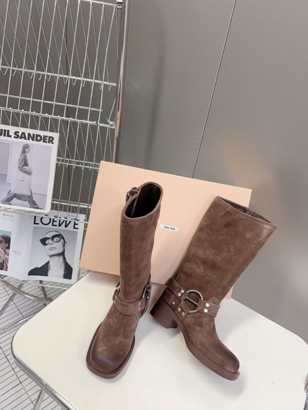 Miu Miu - Suede Boots