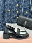 Miu Miu - Brushed Leather Loafers