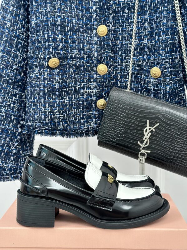 Miu Miu - Brushed Leather Loafers