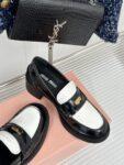 Miu Miu - Brushed Leather Loafers