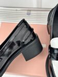 Miu Miu - Brushed Leather Loafers