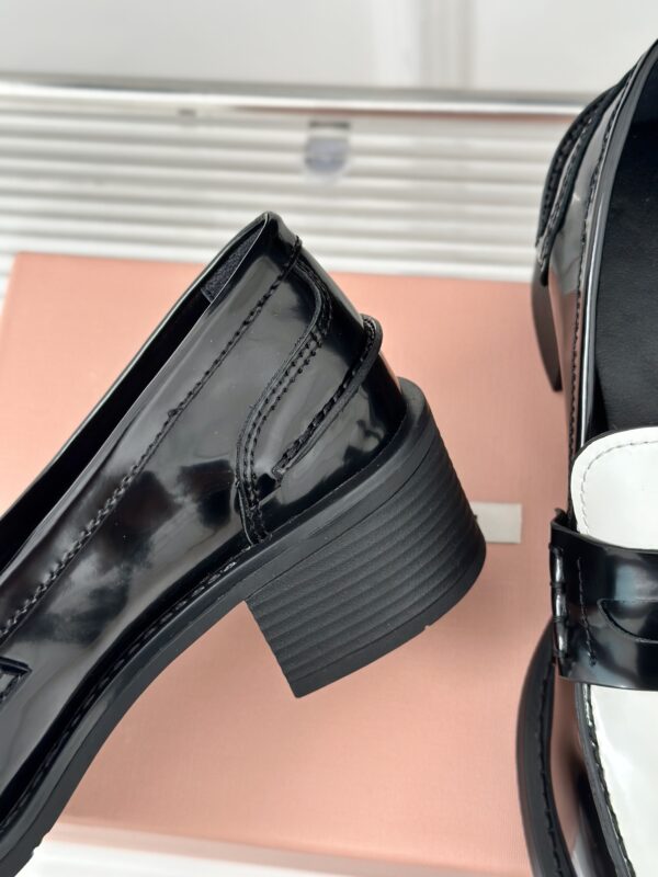 Miu Miu - Brushed Leather Loafers