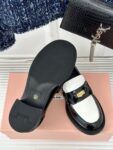 Miu Miu - Brushed Leather Loafers