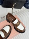 Miu Miu - Brushed Leather Loafers