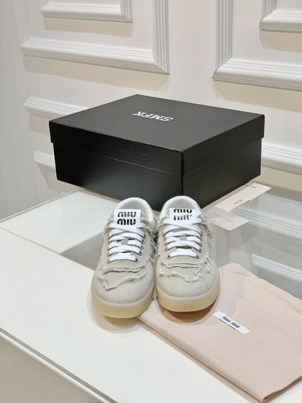 Miu Miu - Denim Sneakers