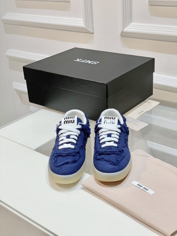 Miu Miu - Denim Sneakers