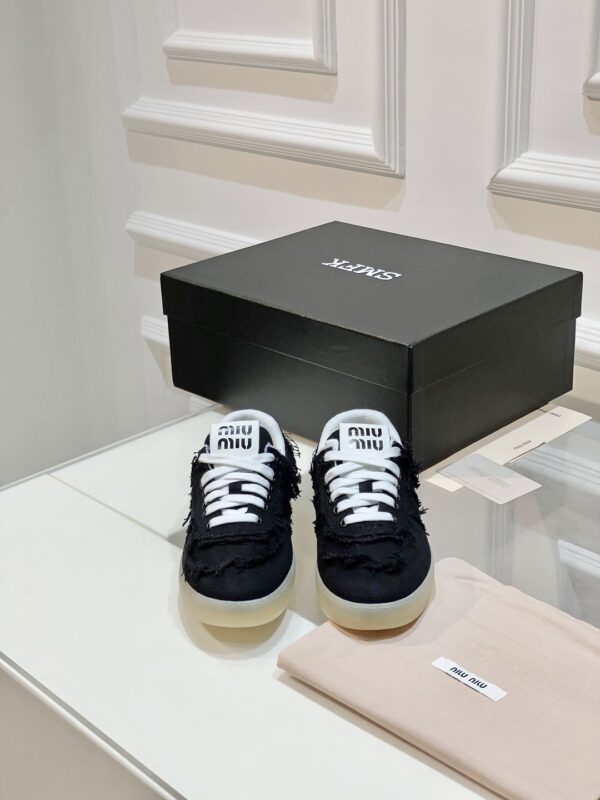 Miu Miu – Denim Sneakers