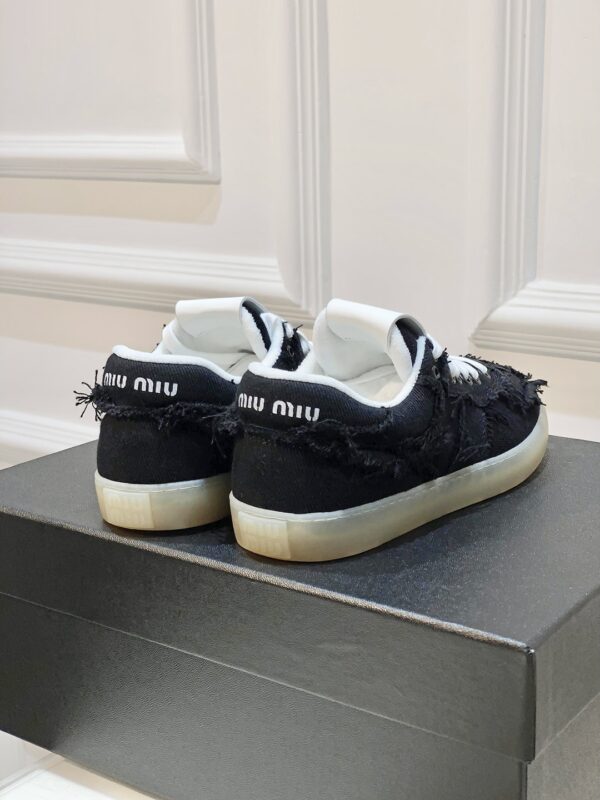 Miu Miu – Denim Sneakers
