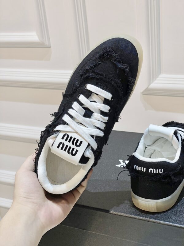 Miu Miu – Denim Sneakers