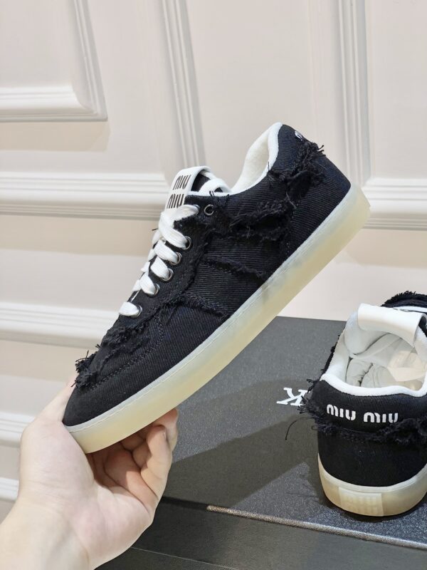 Miu Miu – Denim Sneakers