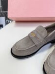 Miu Miu - Faded Suede Loafers