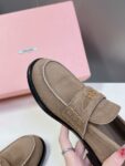 Miu Miu - Faded Suede Loafers