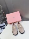 Miu Miu - Faded Suede Loafers