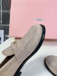 Miu Miu - Faded Suede Loafers