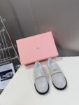 Miu Miu - Faded Suede Loafers