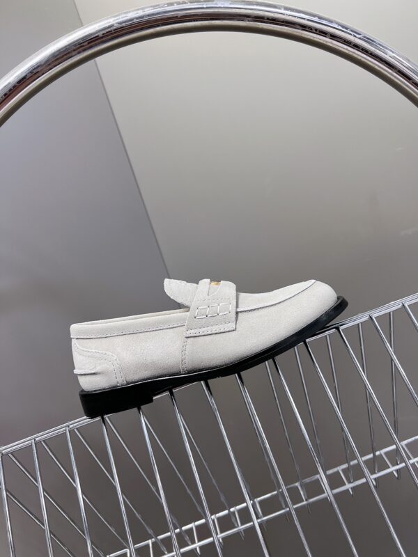 Miu Miu - Faded Suede Loafers
