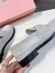Miu Miu - Faded Suede Loafers