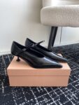 Miu Miu - Brushed Leather Pumps