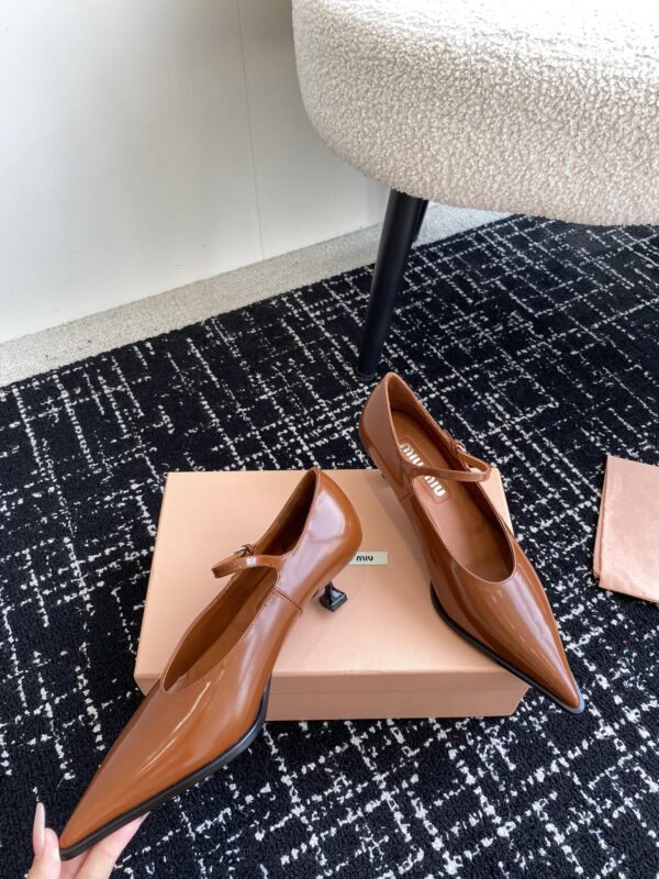 Miu Miu - Brushed Leather Pumps