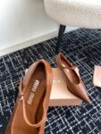Miu Miu - Brushed Leather Pumps