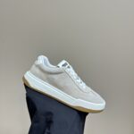 Miu Miu - Bleached Leather Sneakers