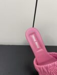 Miu Miu - Matelassé Nappa Leather Slides