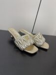 Miu Miu - Matelassé Nappa Leather Slides