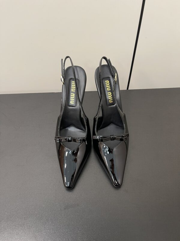 Miu Miu - Bow-Embellished Sligback Pumps