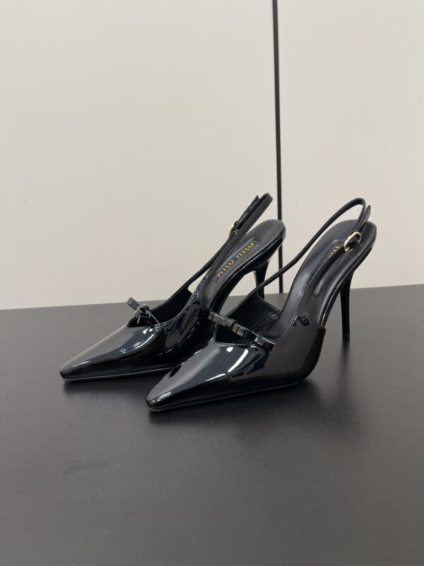 Miu Miu - Bow-Embellished Sligback Pumps