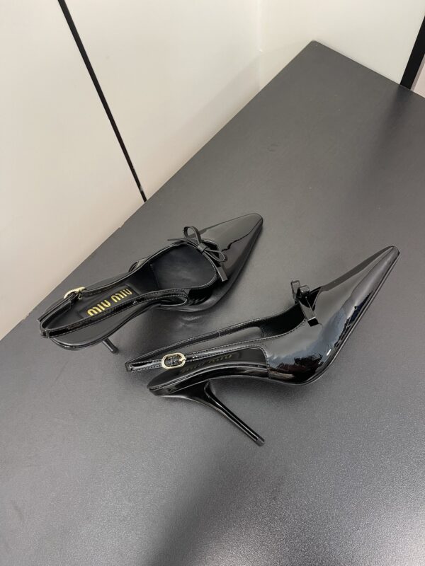 Miu Miu - Bow-Embellished Sligback Pumps