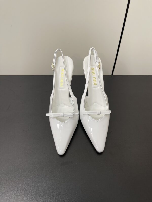 Miu Miu - Bow-Embellished Sligback Pumps