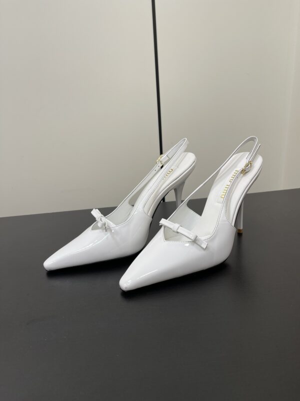 Miu Miu - Bow-Embellished Sligback Pumps
