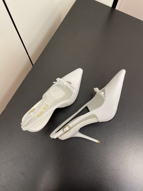 Miu Miu - Bow-Embellished Sligback Pumps