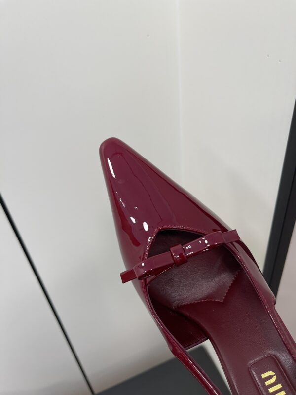 Miu Miu - Bow-Embellished Sligback Pumps