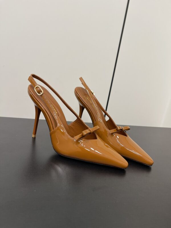Miu Miu - Bow-Embellished Sligback Pumps