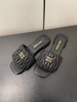 Miu Miu - Matelassé Nappa Leather Slides