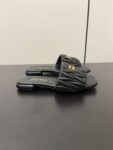 Miu Miu - Matelassé Nappa Leather Slides
