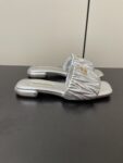 Miu Miu - Matelassé Nappa Leather Slides