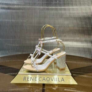 Rene Caovilla - Caterina Peach Sandal